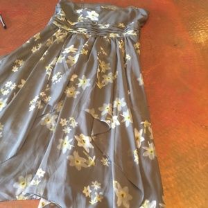 Vince Camuto Summer Halter and Scarf Hemmed Dress